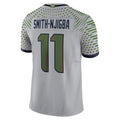 Fenge S.Seahawks #11 Jaxon Smith-Njigba Player Grey Rivalries Collection Limited Stitched Jerseys
