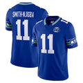 Fenge S.Seahawks #11 Jaxon Smith-Njigba Player Royal 50th Season Vapor F.U.S.E. Limited Stitched Jerseys