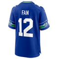Fenge S.Seahawks #12 12s Royal Throwback Player Game Jersey Stitched American Stitched Jersey