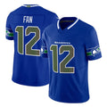 Fenge S.Seahawks #12 12th Fan Player Royal Rivalries Vapor Limited Home Game Stitched Jerseys