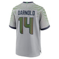 Fenge S.Seahawks #14 Sam Darnold 2025 Rivalries Collection Game Wolf Gray Stitched Jerseys