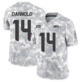 Fenge S.Seahawks #14 Sam Darnold Player Arctic Camo Salute to Service Limited Football Jerseys