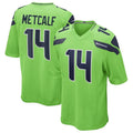 Fenge S.Seahawks #14 Sam Darnold Player Green Home Game Football Jersey