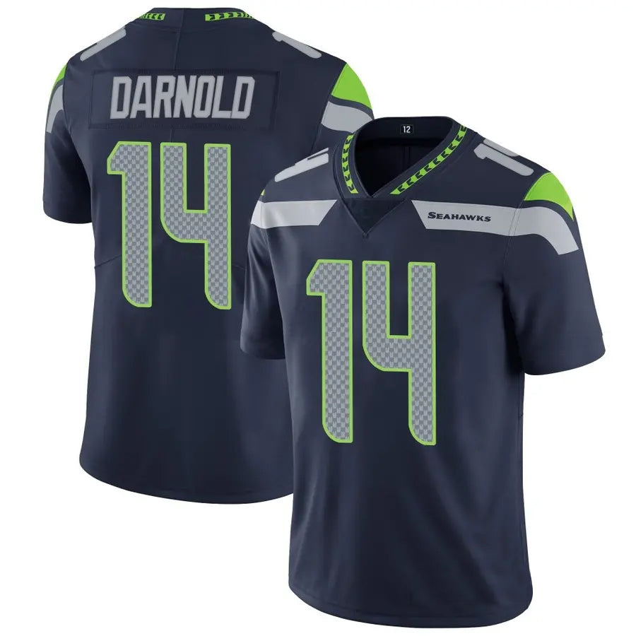 Fenge S.Seahawks #14 Sam Darnold Player Navy Vapor Limited Football Jerseys