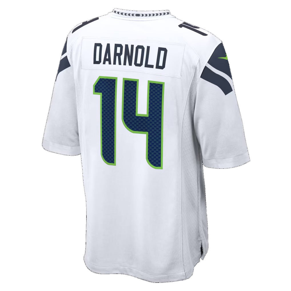 Fenge S.Seahawks #14 Sam Darnold White Game Stitched Jerseys