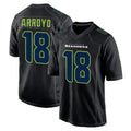 Fenge S.Seahawks #18 Elijah Arroyo Player Black Limited Fashion Home Game Stitched Jerseys