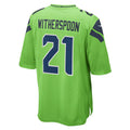 Fenge S.Seahawks #21 Devon Witherspoon Player Green Home Game Stitched Jerseys