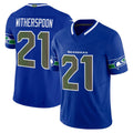 Fenge S.Seahawks #21 Devon Witherspoon Player Royal Rivalries Vapor Limited Home Game Stitched Jerseys