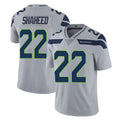 Fenge S.Seahawks #22 Rashid Shaheed Player Gray Limited Vapor Untouchable Home Game Stitched Jerseys