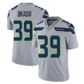 Fenge S.Seahawks #39 Ty Okada Player Gray Limited Vapor Untouchable Home Game Stitched Jerseys