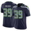 Fenge S.Seahawks #39 Ty Okada Player Navy Limited Vapor F.U.S.E. Home Game Stitched Jerseys