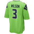 Fenge S.Seahawks #3 Nick Emmanwori Player Green Game Football Jerseys