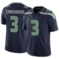 Fenge S.Seahawks #3 Nick Emmanwori Player Navy Vapor F.U.S.E. Limited Football Jerseys