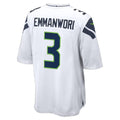 Fenge S.Seahawks #3 Nick Emmanwori Player White Home Game Stitched Jerseys