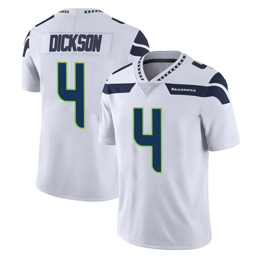 Fenge S.Seahawks #4 Michael Dickson Player White Limited Vapor Untouchable Home Game Stitched Jerseys