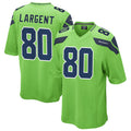 Fenge S.Seahawks #80 Steve Largent Player Green Game Stitched Jerseys