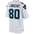 Fenge S.Seahawks #80 Steve Largent Player White Home Game Stitched Jerseys
