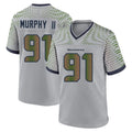 Fenge S.Seahawks #91 Byron Murphy II Player Grey 2025 Rivalries Collection Home Game Stitched Jerseys