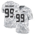 Fenge S.Seahawks #99 Leonard Williams Player Arctic Camo Limited Salute To Service Home Game Stitched Jerseys