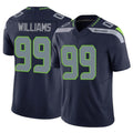 Fenge S.Seahawks #99 Leonard Williams Player Navy Limited Vapor F.U.S.E. Home Game Stitched Jerseys