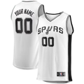 Fenge SA.Spurs Fanatics White Fast Break Custom Replica Jerseys - Association Edition