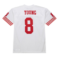 Fenge SF.49ers 1994 #8 Steve Young Mitchell & Ness White Authentic Throwback Retired Player Stitched Puhic Jersey
