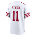 Fenge SF.49ers #11 Brandon Aiyuk White Game Stitched Jerseys