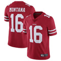 Fenge SF.49ers #16 Joe Montana Player Vapor Untouchable Limited Throwback Stitched Jerseys