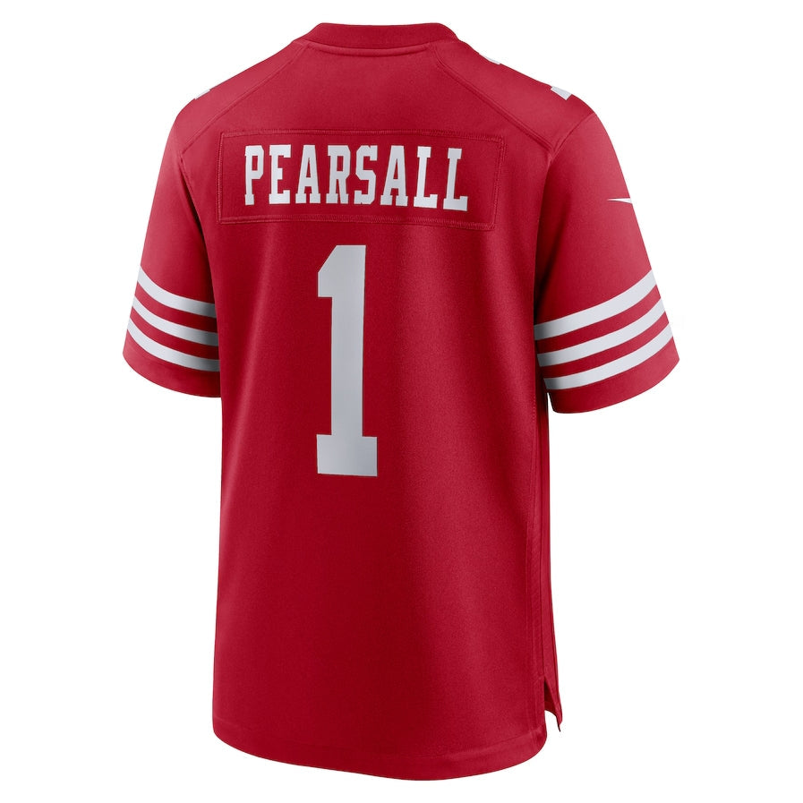 Fenge SF.49ers #1 Ricky Pearsall 2024 Draft First Round Pick Player Game Stitched Jerseys