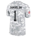 Fenge SF.49ers #1 Ricky Pearsall Player Arctic Camo Salute to Service Limited Stitched Jerseys