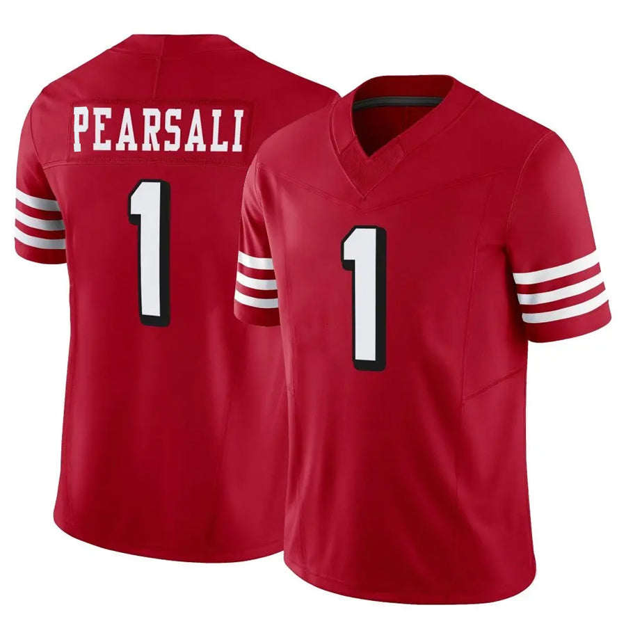 Fenge SF.49ers #1 Ricky Pearsall Player Scarlet Vapor F.U.S.E. Limited Stitched Jerseys