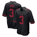 Fenge SF.49ers #3 Christian Kirk Player Black Alternate Home Game Stitched Jerseys