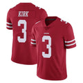 Fenge SF.49ers #3 Christian Kirk Player Red Limited Vapor Untouchable Home Game Stitched Jerseys