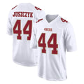 Fenge SF.49ers #44 Kyle Juszczyk Player White Fashion Home Game Stitched Jerseys