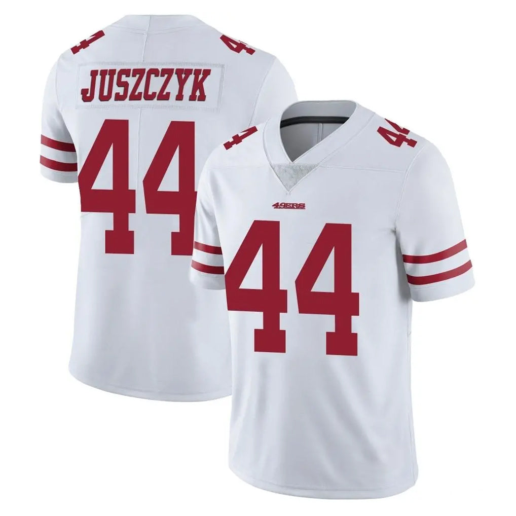 Fenge SF.49ers #44 Kyle Juszczyk Player White Limited Vapor Untouchable Home Game Stitched Jerseys
