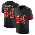 Fenge SF.49ers #54 Fred Warner Player Rivalries Collection Vapor Limited Black Stitched Jerseys