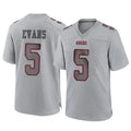 Fenge SF.49ers #5 Mike Evans Player Gray Atmosphere Fashion Home Game Stitched Jerseys