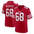 Fenge SF.49ers #68 Colton McKivitz Player Red Game Home Stitched Jerseys