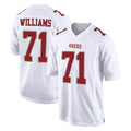 Fenge SF.49ers #71 Trent Williams Player White Fashion Home Game Stitched Jerseys