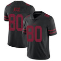 Fenge SF.49ers #80 Jerry Rice Player Black Vapor Untouchable Limited Throwback Stitched Jerseys