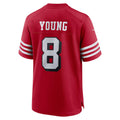 Fenge SF.49ers #8 Steve Young Scarlet Retired Player Alternate Game Stitched Jerseys