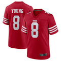 Fenge SF.49ers #8 Steve Young Scarlet Retired Player Game American Stitched Jersey