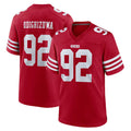 Fenge SF.49ers #92 Osa Odighizuwa Player Red Game Home Stitched Jerseys