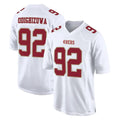 Fenge SF.49ers #92 Osa Odighizuwa Player White Fashion Home Game Stitched Jerseys