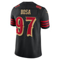 Fenge SF.49ers #97 Nick Bosa Player Rivalries Collection Vapor Limited Black Stitched Jerseys