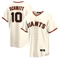 Fenge SF.Giants #10 Casey Schmitt Player Cream Home Game Stitched Jerseys