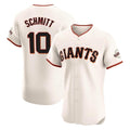 Fenge SF.Giants #10 Casey Schmitt Player Cream Home Limited Elite Stitched Jerseys