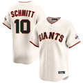 Fenge SF.Giants #10 Casey Schmitt Player Cream Home Limited Stitched Jerseys
