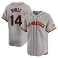 Fenge SF.Giants #14 Patrick Bailey Player Gray Home Limited Stitched Jerseys