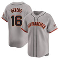 Fenge SF.Giants #16 Rafael Devers Player Gray Home Limited Stitched Jerseys